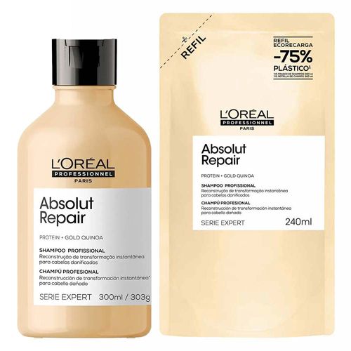 Kit L’Oréal Professionnel Absolut Repair Shampoo e Refil